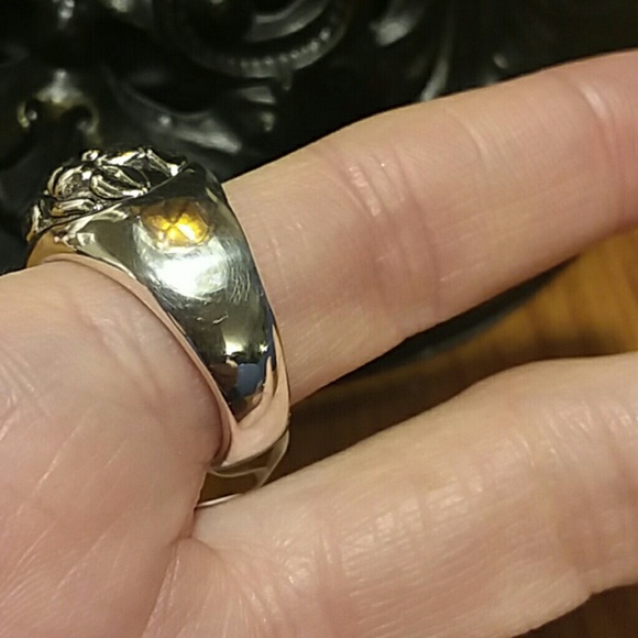 💃STERLING SILVER FLOWER RING - Picture 6 of 8